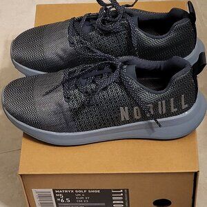 New with Box- No BULL Matryx Golf Shoe- Womens 6.5, Mens 5- Blue